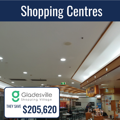 Our projects - Gladesville Shopping Village | Power Save