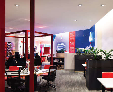 Office LED lighting solutions | Power Save energy efficiency experts.